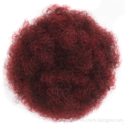 wholesale high puff synthetic afro chignon hair piece hair bun hair wigs